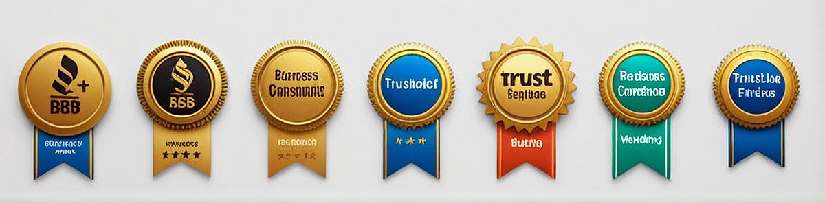 BBB A+ Rating Trust Badges